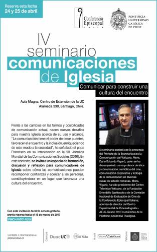 Seminario Internacional de Comunicación Institucional de Iglesia