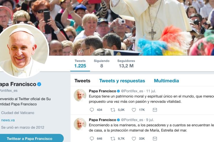 Twitter del Papa