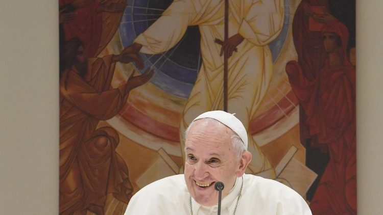 Papa Francisco na visita à 'Cittadella Cielo', em Frosinone (ANSA)