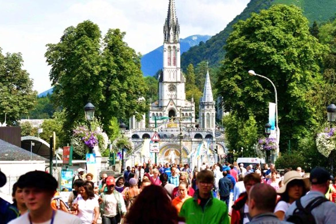 Santuario Marial de Lourdes, Francia. (AFP or licensors)